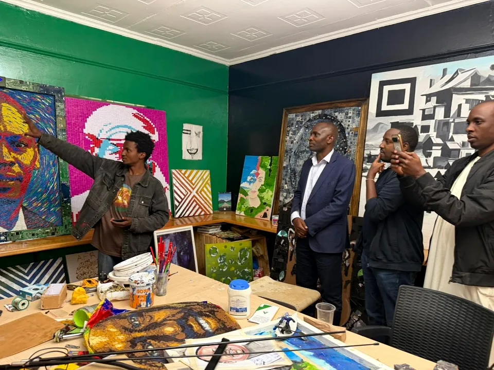 Artisans studio visit